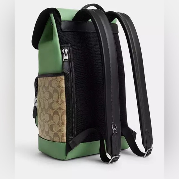 NWT COACH Track Backpack In Colorblock
Signature Canvas - Picture 3 of 3